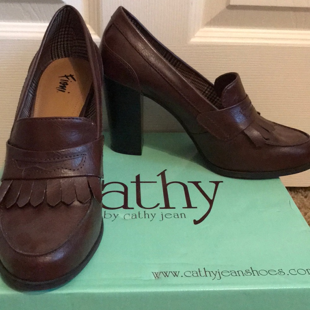 Women’s loafer-style heels